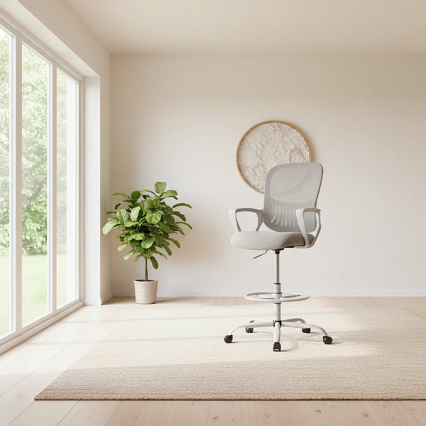 Drafting Chair - Tall Office Chair for Adjustable Standing Desks