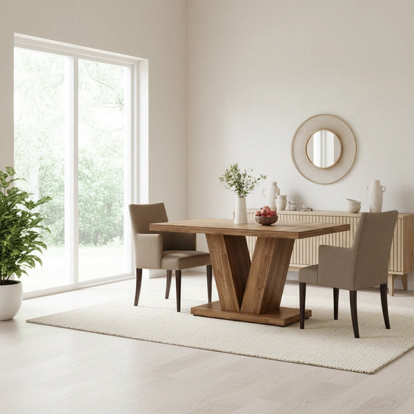 47 Farmhouse Small Rectangle Dining Table for Kitchen Dining Room